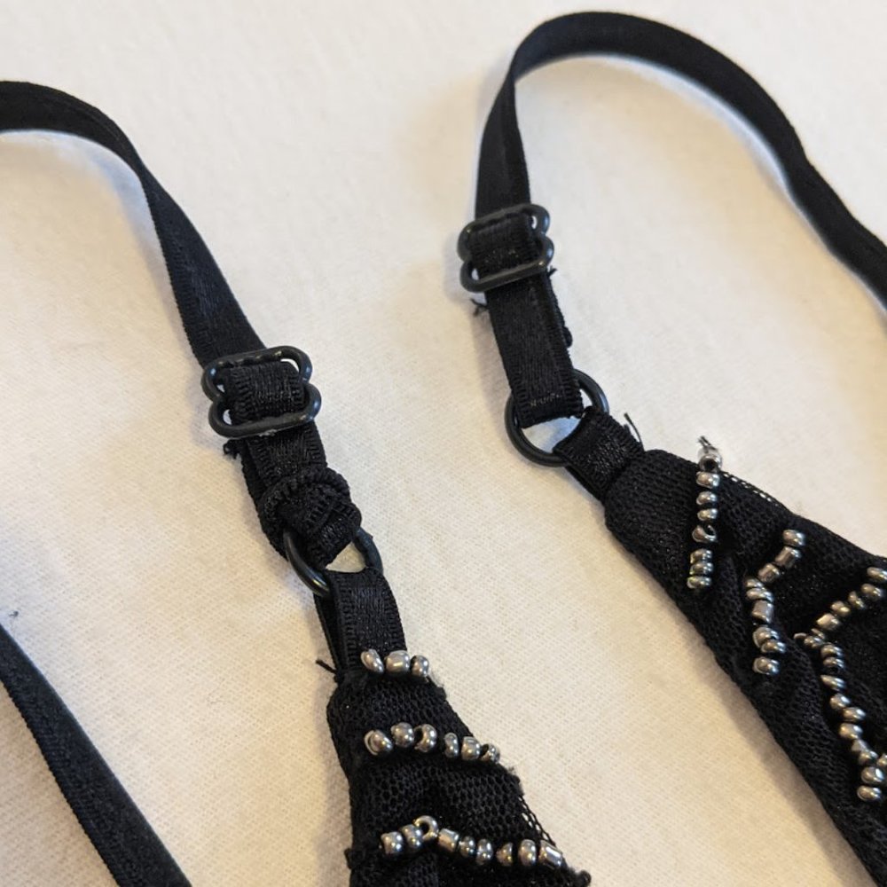 J Kara Beaded Black Dress - Picture 12 of 14